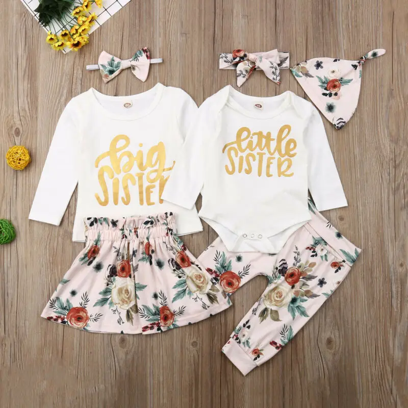 Милый длинный/короткий комбинезон для маленьких девочек детская футболка и