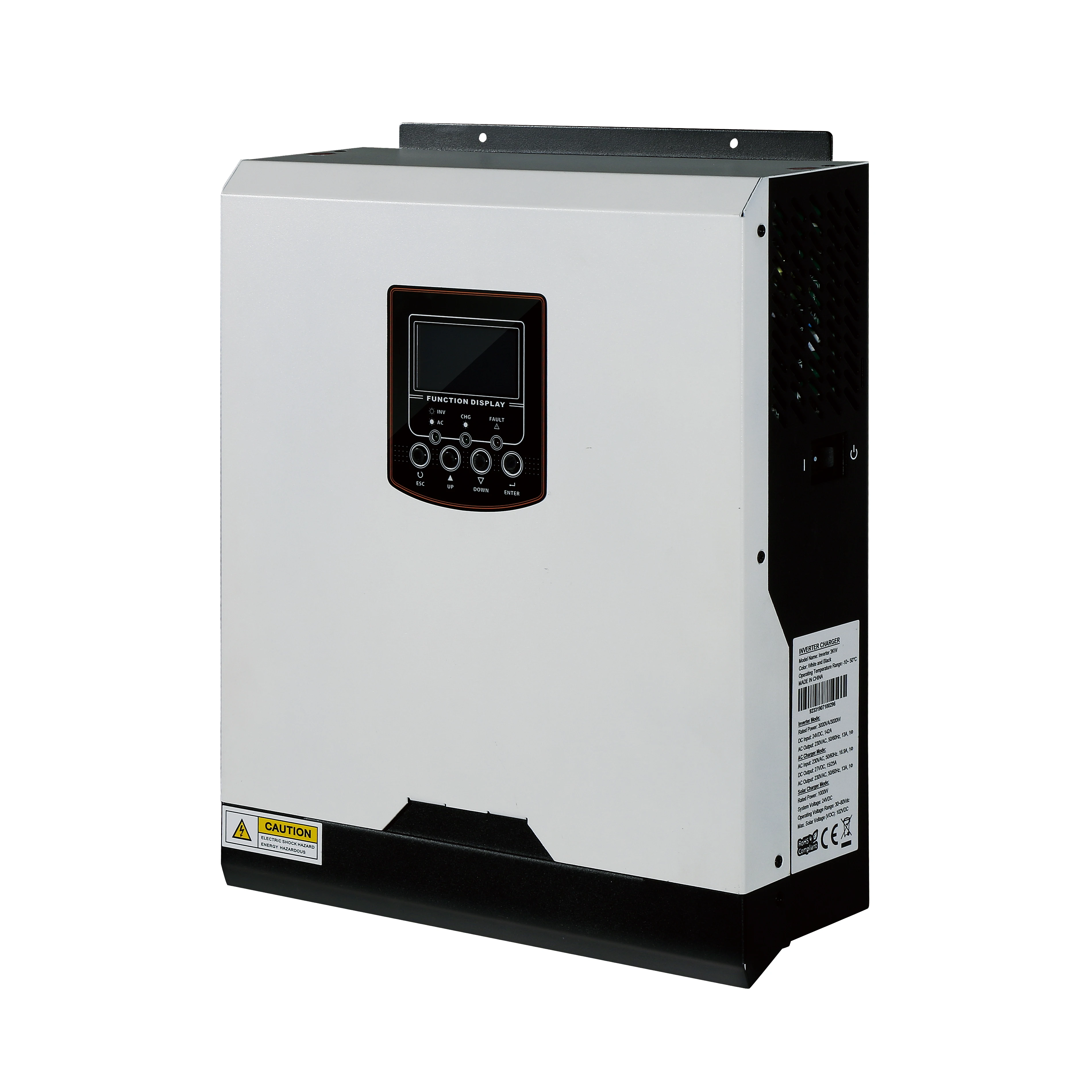 Гибридный солнечный инвертор 3kva 24v встроенный PWM 50A с хорошей ценой - купить по