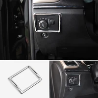 for jeep grand cherokee 2014 2015 2016 2017 abs mirror car headlamps adjustment switch cover trims auto styling accessories