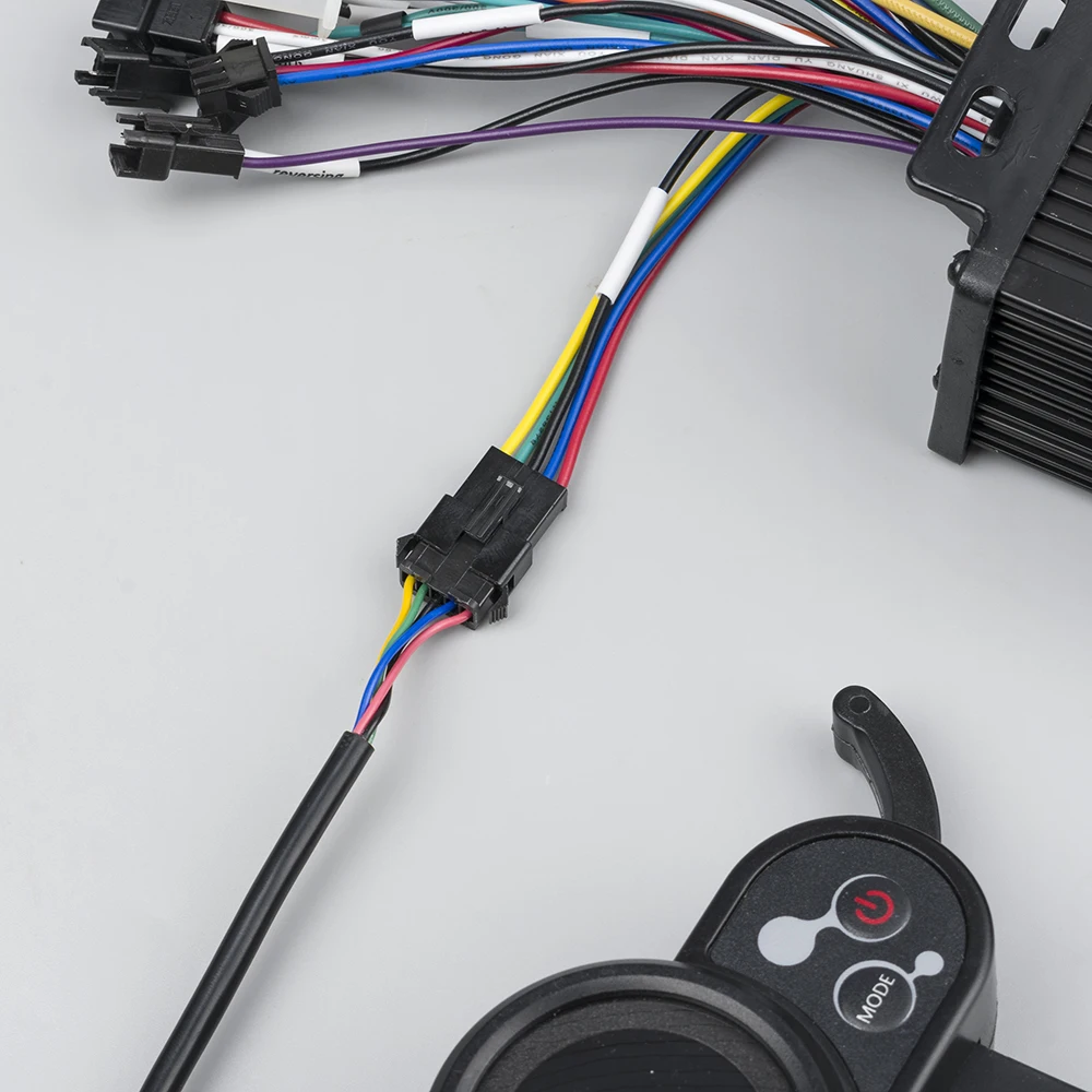 Electric Bike Display 24V/36V/48V 500W E Scooter Brushless Controller with Speed Meter Display