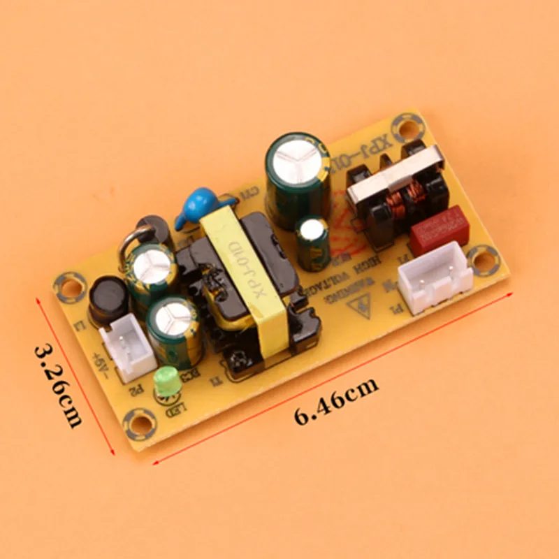 Модуль импульсного источника питания AC DC 9 В/5 В 2 А голая схема 110 220 до в 5 регулятор