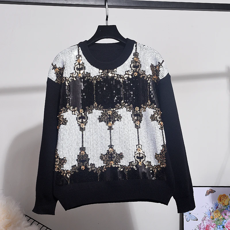 2020 осенне-зимний высококачественный черный спортивный костюм 2 шт. женский