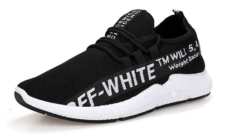 Autumn New Style Men Shoes Fashion Casual Mesh Shoes Stylish Rubber Shoes Sneakers Low Top Breathable Korean-style Running