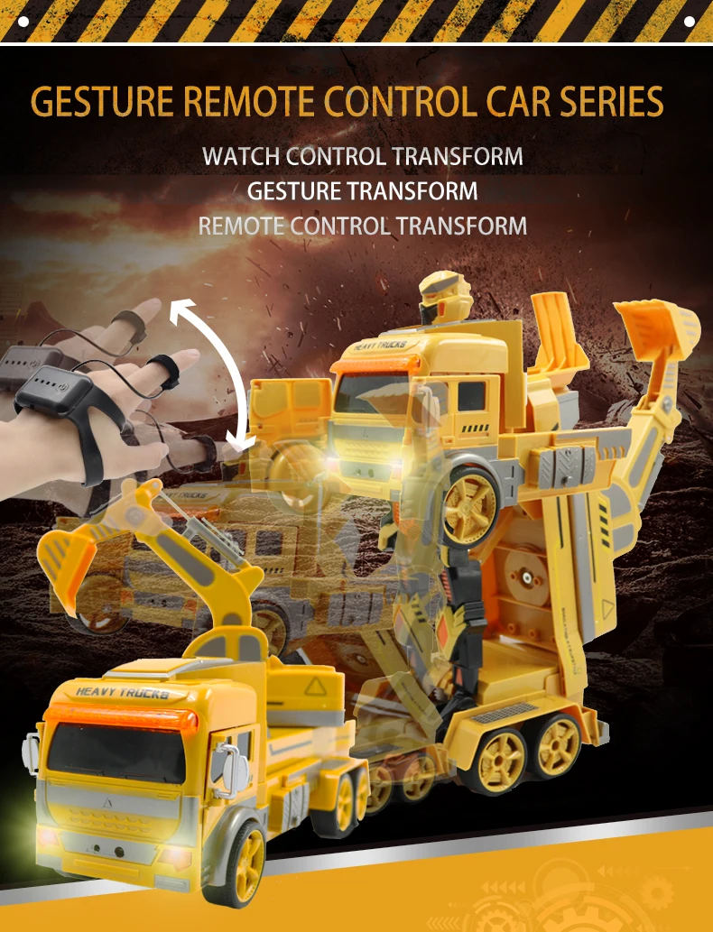Игрушка для мальчиков экскаватор Gesto машинки RC 1:12 игрушки с музыкой RC инженерный автомобиль трактор 2,4G Роботизированный пульт дистанционного управления грузовик VS Huina