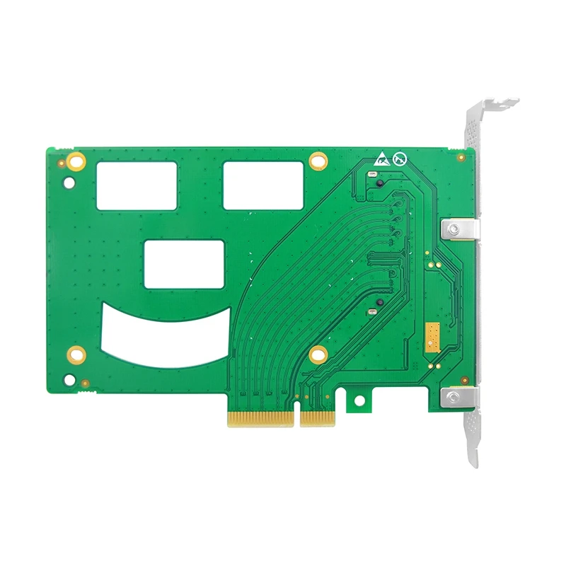 Novel NVMe адаптер PCIe к U.2 PCI E X4 однопортовому SSD высокоскоростной расширительный