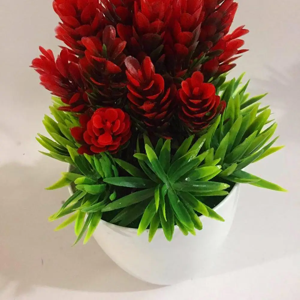 Имитация растений в горшках 120*200 мм сосна Подокарпус маленький бонсай