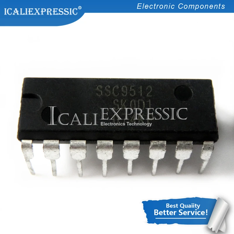 2 шт. SSC9512 SSC 9512 DIP-16 в наличии | Электронные компоненты и принадлежности