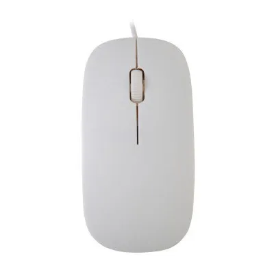 

Ultra thin USB2.0 wired optical mouse 3 button Mice USB for Computer PC Laptop black white