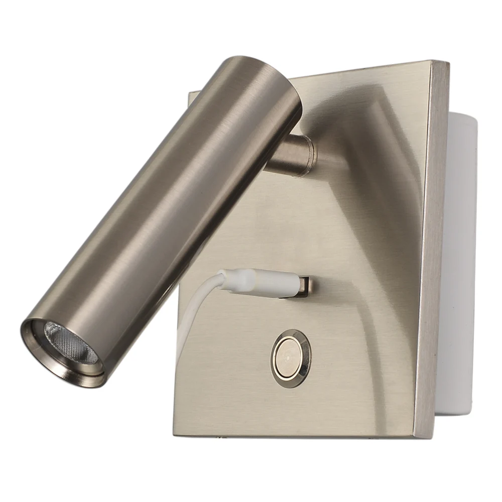 Настенный светодиодный светильник Zerouno лампа для чтения в стиле лофт современный