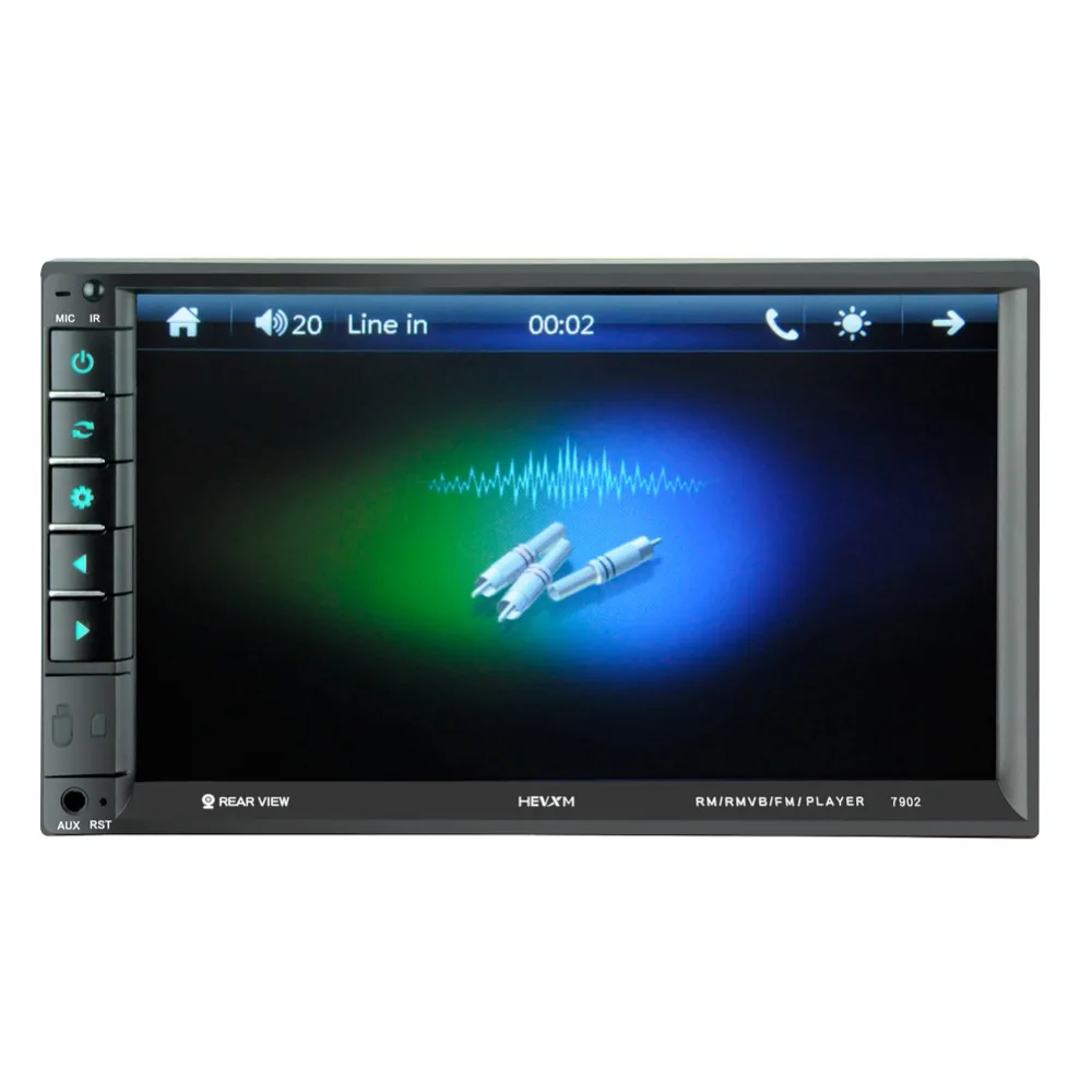 Автомагнитола 7 дюймов с сенсорным экраном автомобильный аудиоплеер MP5 Авторадио