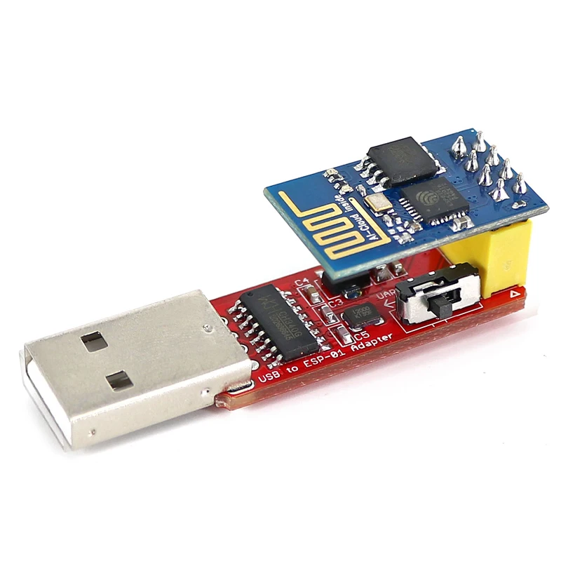 Открытый Смарт USB к ESP8266 ESP 01 Wi Fi адаптер модуль w/ CH340G драйвер новейший|Инверторы и