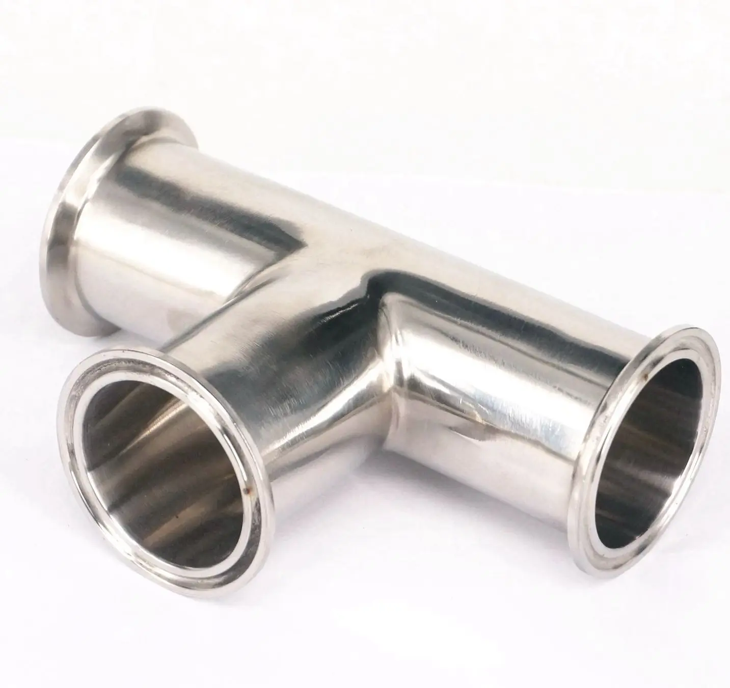 

Tube O/D 32mm Tri Clamp 1.5" Ferrule Tee 304 Stainless Steel Sanitary Connector Pipe Fitting