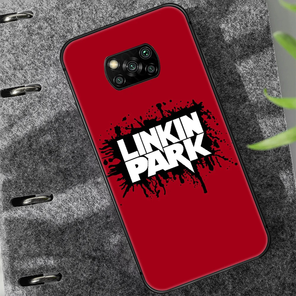 

Lincoln Park Chester Bennington Phone case Cover Hull For Xiaomi Mi A2 A3 8 9 9T Note 10 Se Lite Pro black Shell Soft Prime