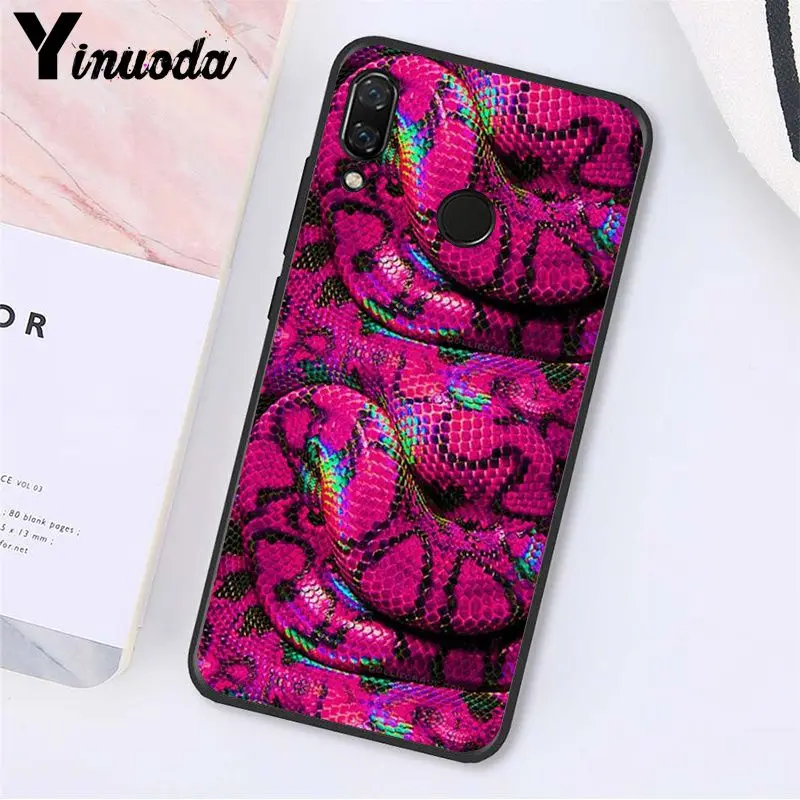 A7 Yinuoda змеиная кожа чехол для телефона для Xiaomi Redmi8 4X 6A S2 Go Redmi 5 5Plus Note8 Note5 7 Note8Pro - Цвет: A7