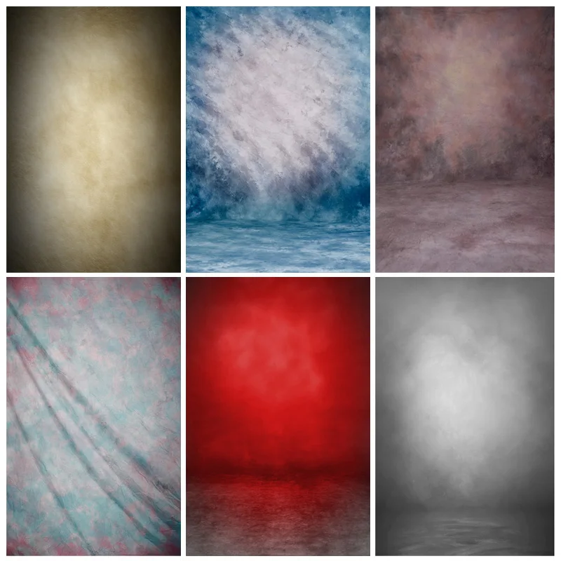 

SHENGYONGBAO Solid Color Gradient Vintage Photography Backdrops Newborn Baby Background For Photo Studio Props 210318MFT-02