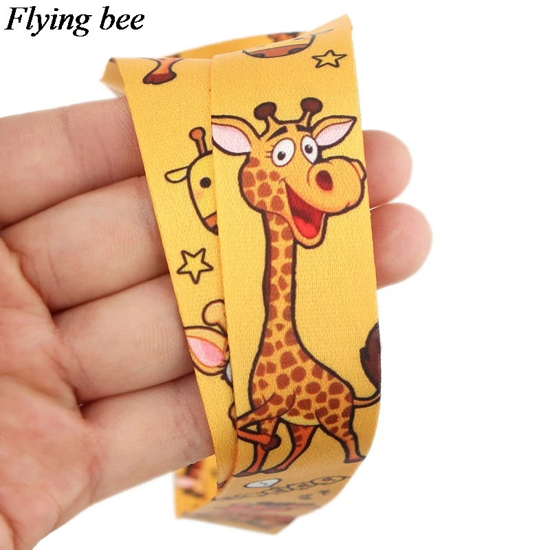 Ремешок для Телефона Flyingbee с изображением животных брелок в виде жирафа женский