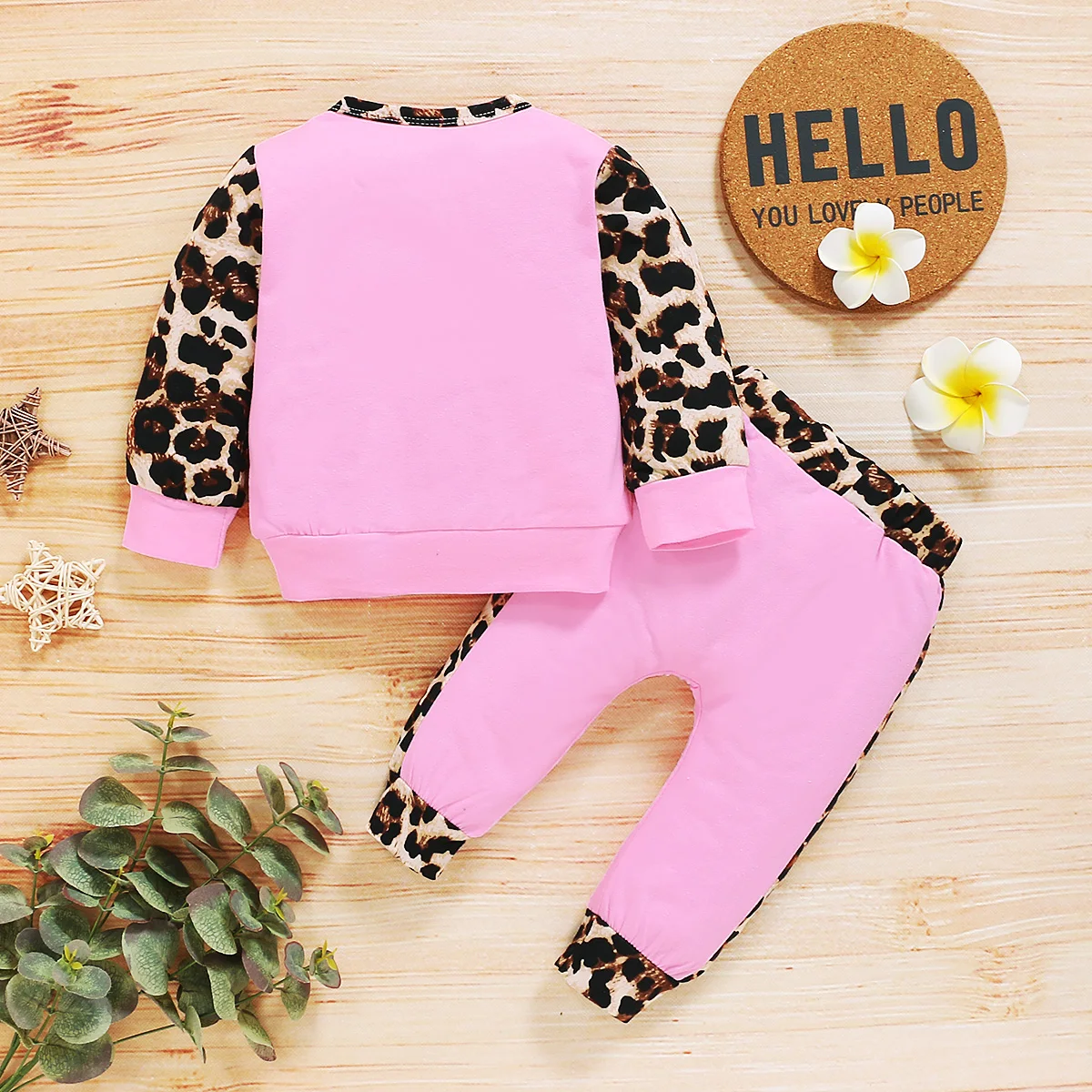 

Baby Spring Autumn Outfits Babies Girl's Long Sleeve Sweatshirts Pullover Top Long Pants Clothing Set Suits