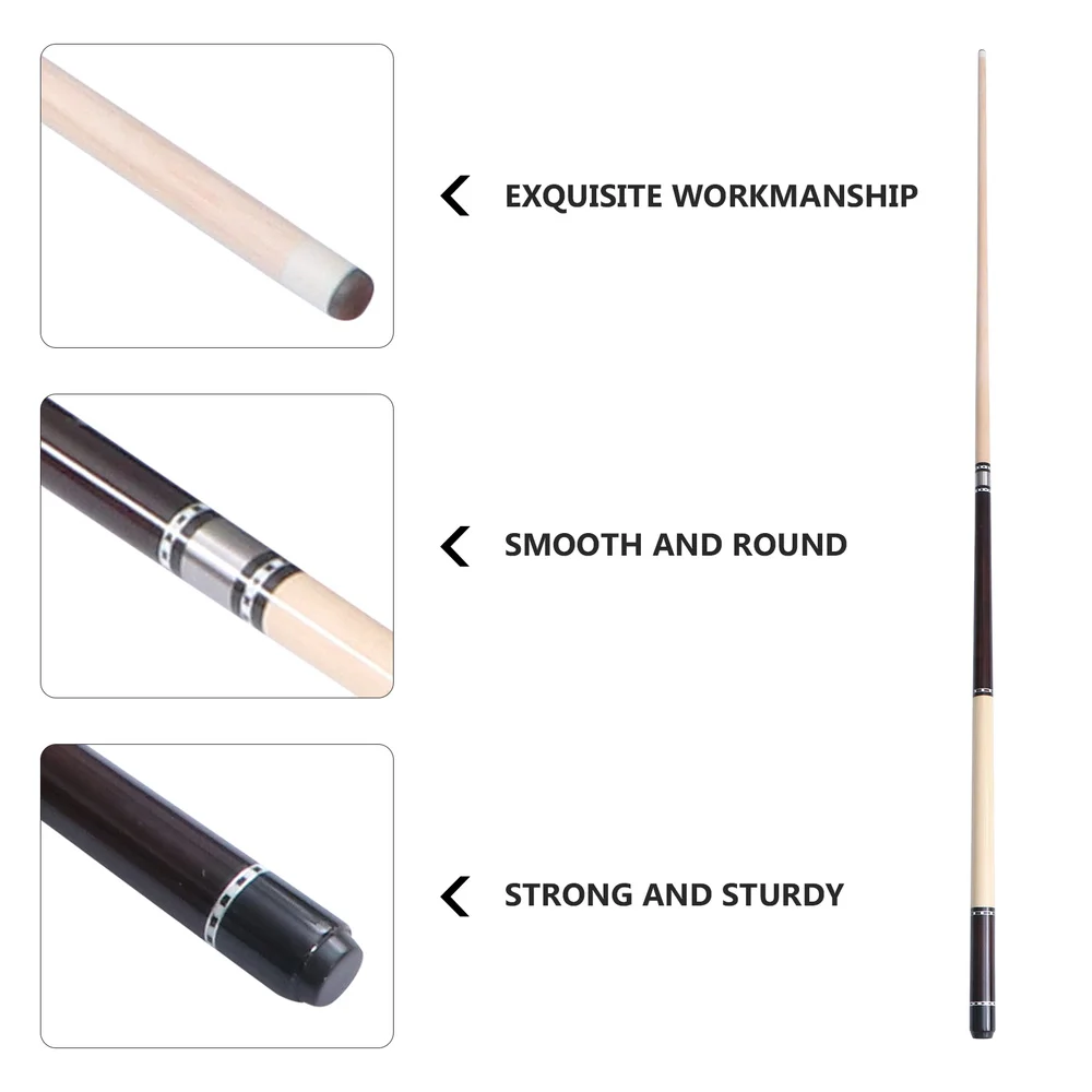 

1Pcs Pool Cue New 58" Billiard House Bar Pool Cue Sticks (Random Color)