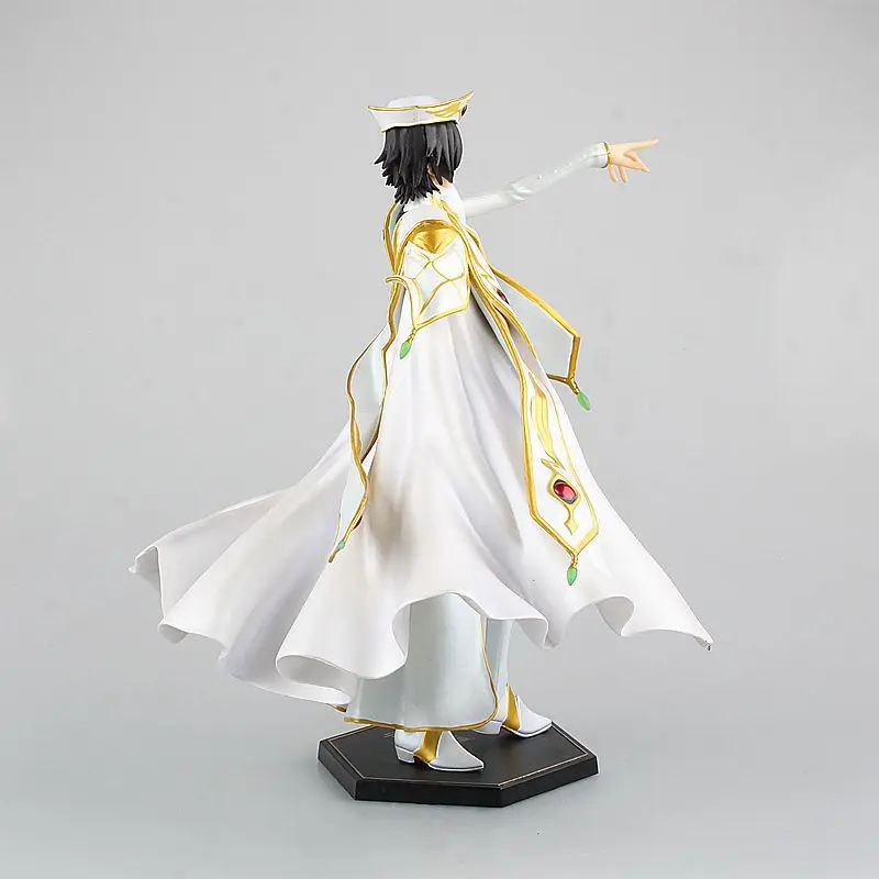 Аниме код Geass R2 Lelouch Lamperouge Британский рыцарь семь императоров белая накидка Ver ПВХ