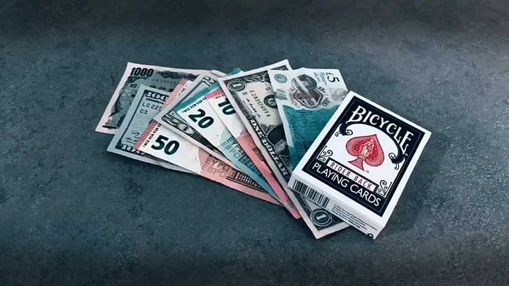 Сделка или нет синий красный от Mickael C магические карты волшебные трюки фокусы