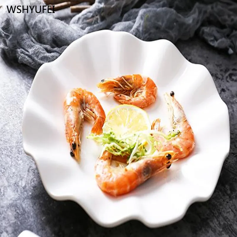 

Керамическая тарелка, 1 шт., однотонная, блюдо для кондитерских изделий орехов