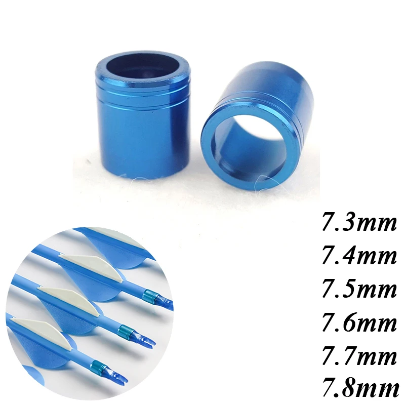 

100 шт. Linkboy ошейники для лука из лука взрывозащищенное защитное кольцо для стрелы мм карбоновые Стрелы Вал Луки Охота