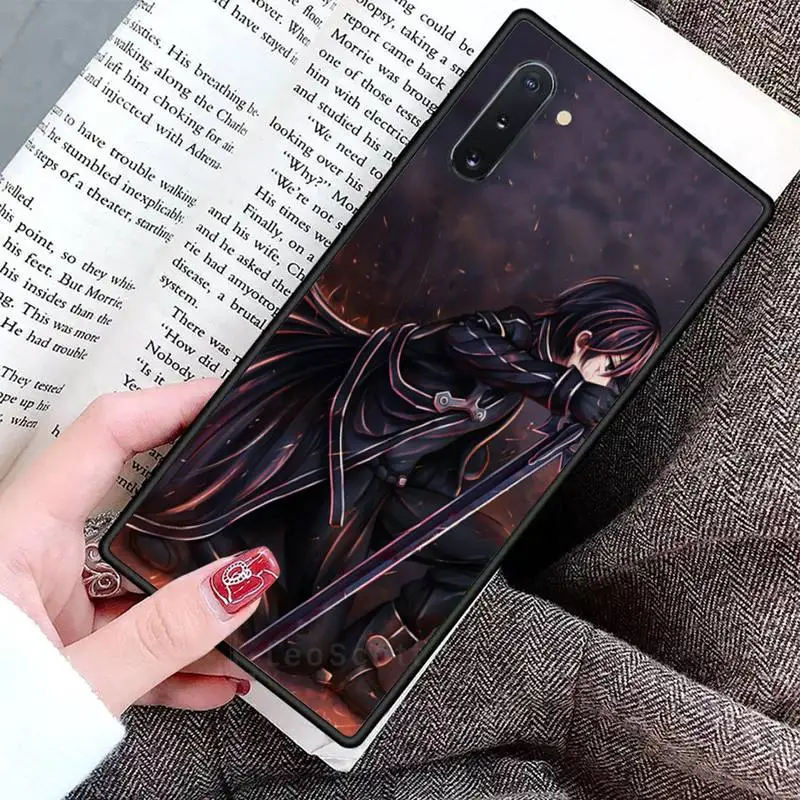 

Sword Art Online SAO anime Phone Case For Samsung Galaxy S8 S9 S10 Plus S10E Note 3 4 5 6 7 8 9 10 Pro Lite cover