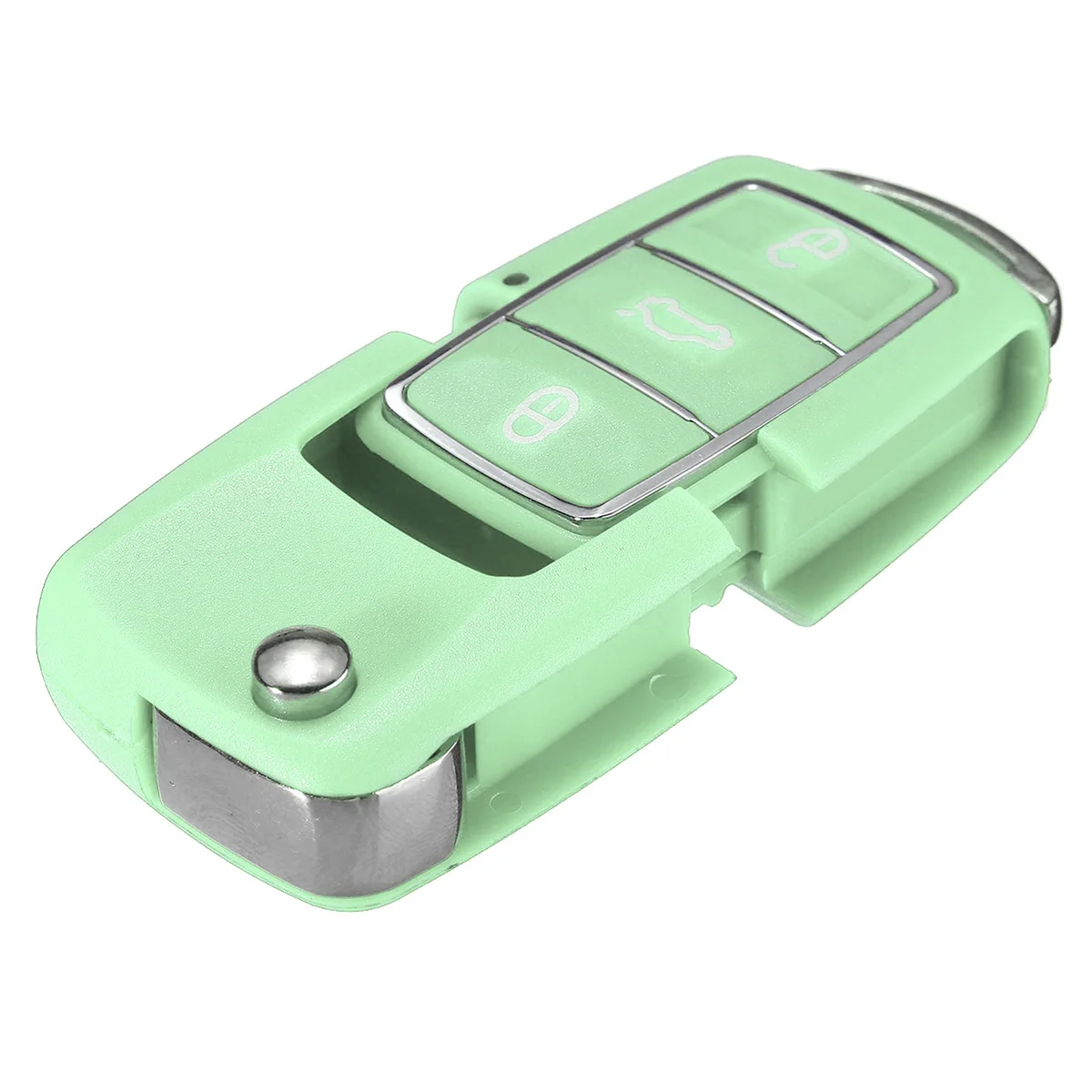 Чехол брелок с 3 кнопками для VW Golf Passat Jeetle Jetta Polo Bora 71 7x34 3x17 5 мм|vw golf key case|polo casepolo fob |