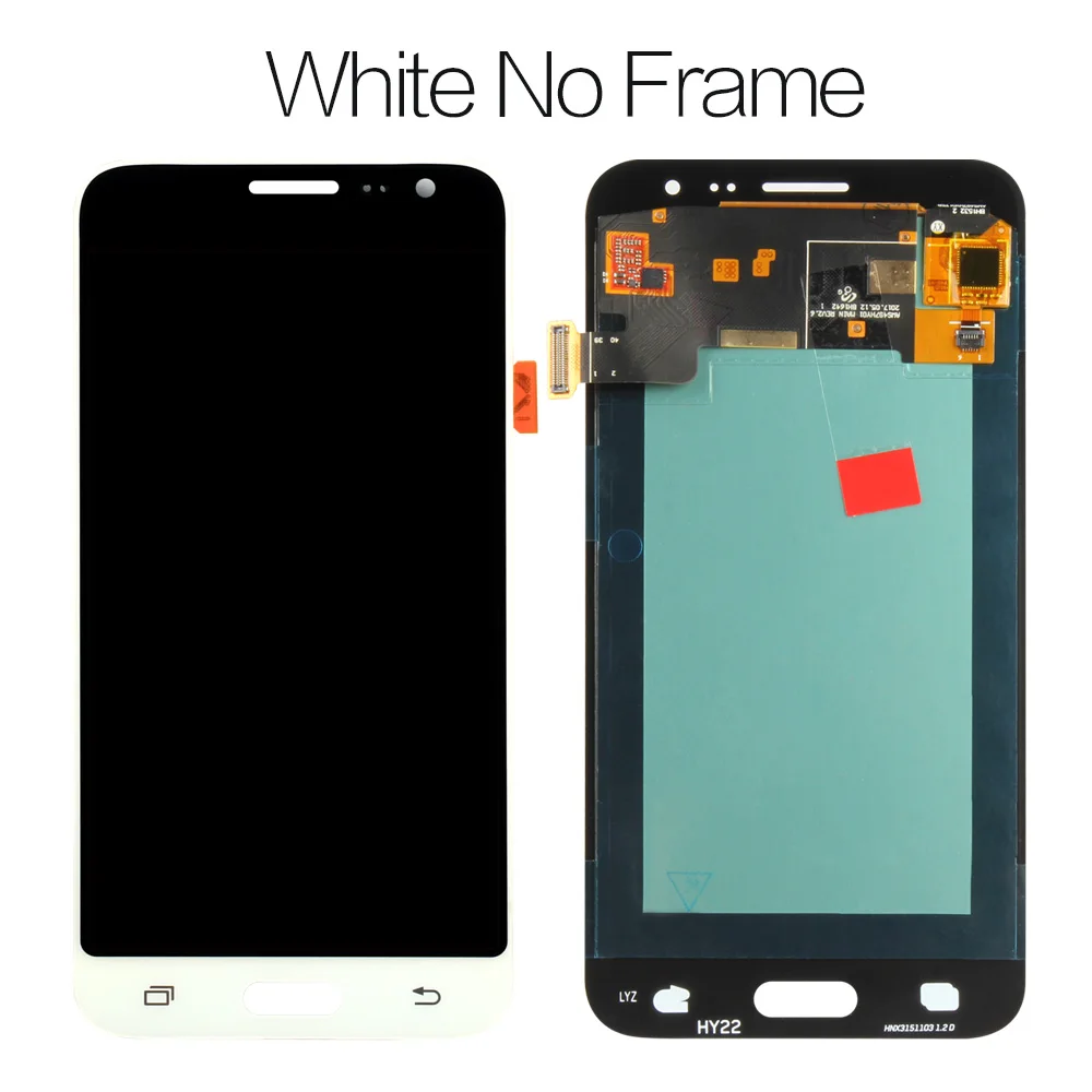 White no Frame Активно-матричные осид, 5,0 J3 ЖК-дисплей для SAMSUNG J3 Дисплей J3 ЖК-дисплей Сенсорный экран планшета Дисплей для SAMSUNG GALAXY J3 J320 J320FN - Цвет: White no Frame