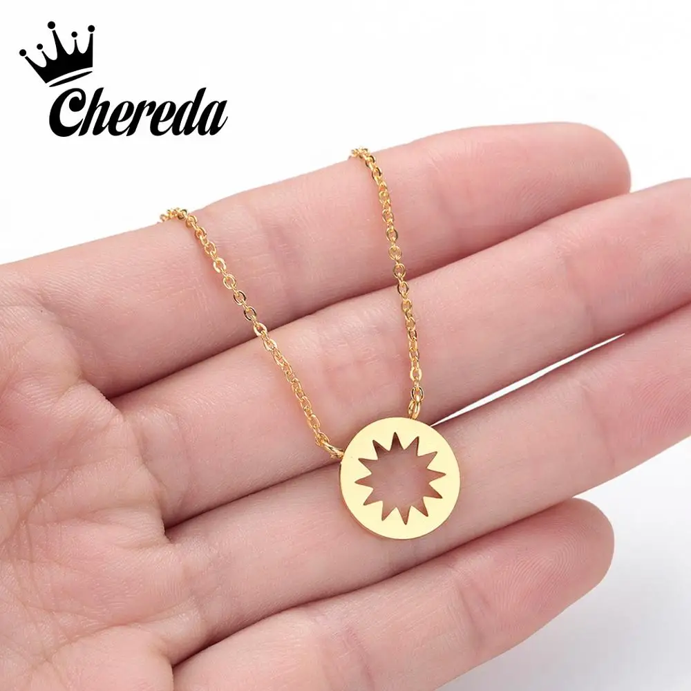 Череда Серебряные Круглые Солнцезащитные Женская цепочка ожерелье Для женщин