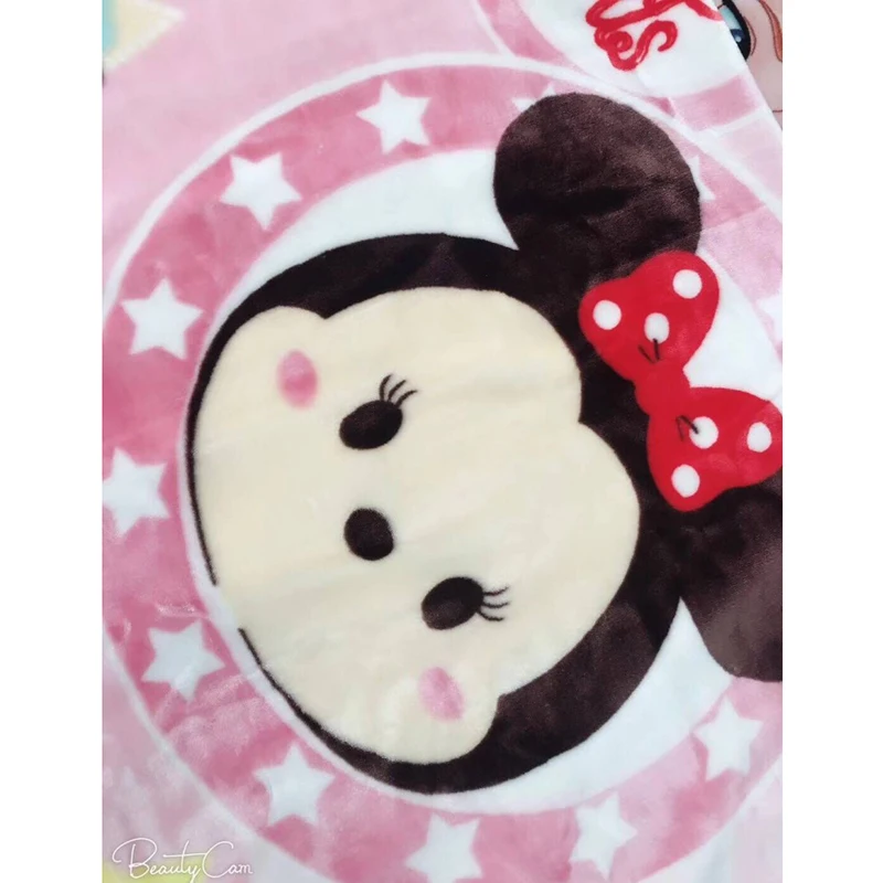 Disney Микки и Минни Маус Мышь коралловые флисовые плюшевые одеяло на кровать/диван
