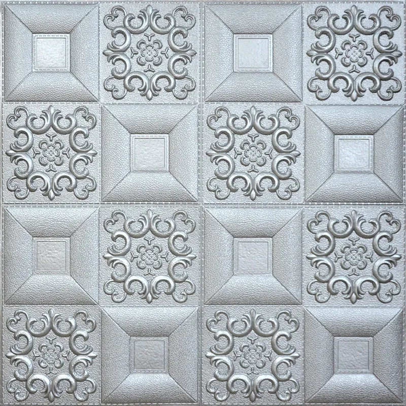 

3D Wall Stickers Roof Decoration Foam Wallpaper 3d Stereo Waterproof Ceiling Sticker Bedroom Ceiling DIY Background