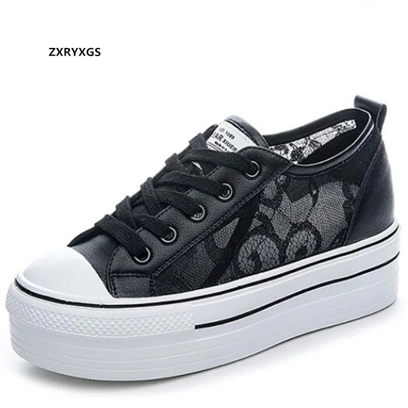 Кроссовки из воловьей кожи на танкетке повседневные нескользящие сандалии с