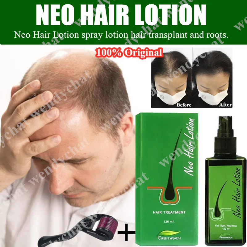 

120ml Neo Hair lotion Hair Growth Serum Essence Oil Hair Loss Treatment Growth Hair for Men Women Thailand Anti Hair Loss Spray