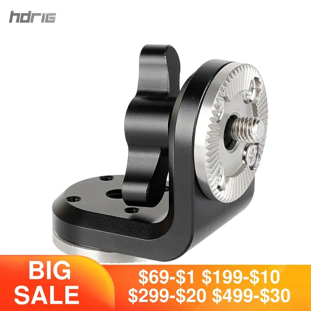 tipo Vertical de Alumínio Duplo da Montagem da Extensão das Rosetas do Arri de Hdrig com a Linha Central para Acessórios da Câmera Linha com a m6