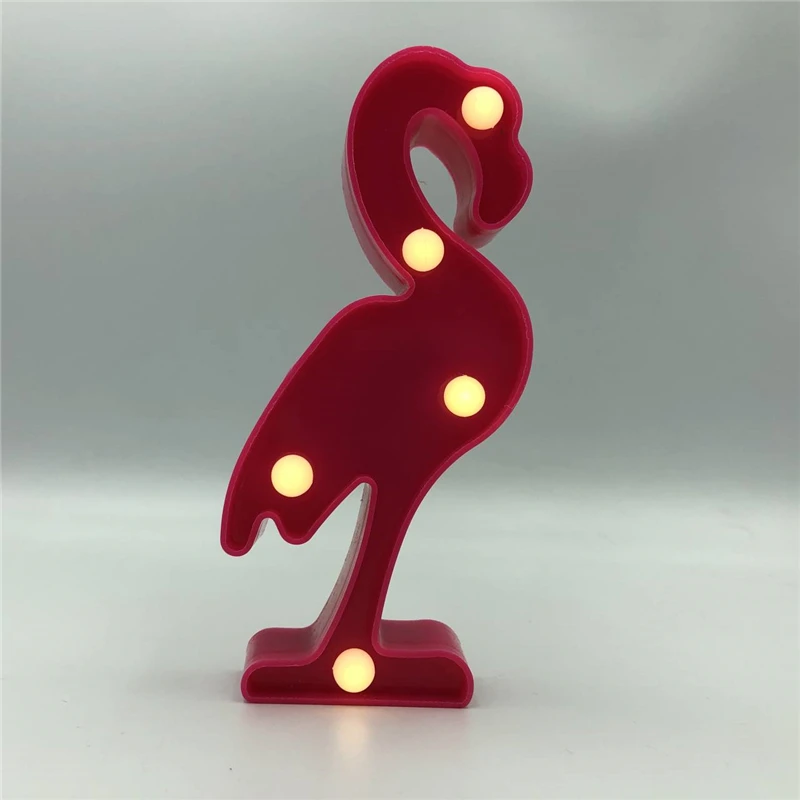 Мультяшная настольная лампа 3D Ананас/Фламинго/Кактус/рыбий хвост/моделирующий ночной Светильник Светодиодный настольный светильник украшение дома офисные подарки