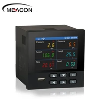 meacon china 6 channel temperature paperless recorder with rs485 or rs232 communication