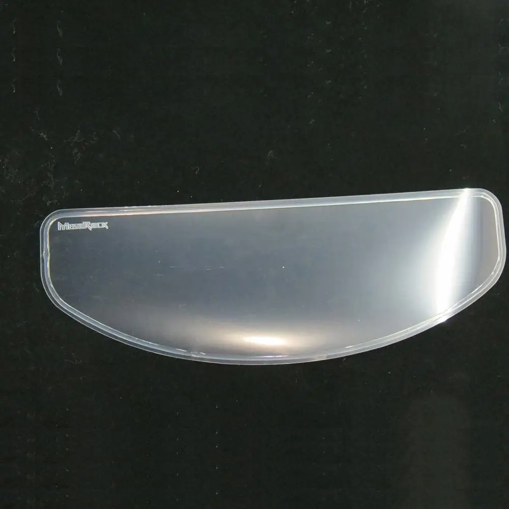

10.6*3.5in Ultra Clear Visor Motorcycle Universal Helmet Anti-fog Patch Lens Long-time Full Face Motorcycle Helmet Goggles Lens