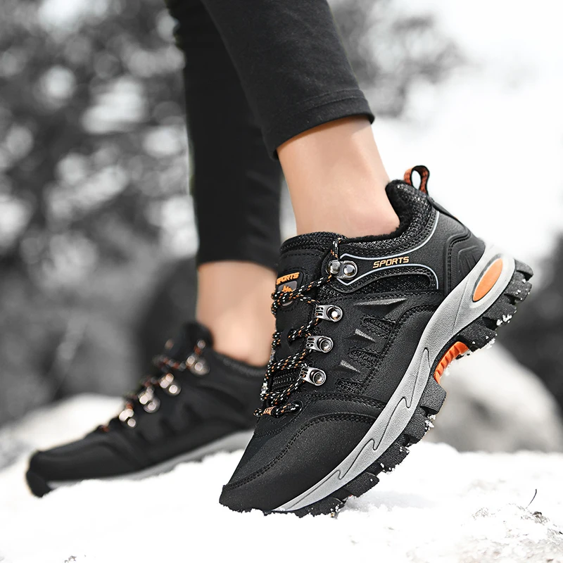 

Новые осенне-зимние уличные ботинки для альпинизма с хлопковым верхом