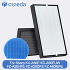 Запасные части для очистителя воздуха Sharp FZ-A50HFE FZ-A50DFE FZ-A60MFE, с активированным углем, фильтр-увлажнитель для KC-A50E
