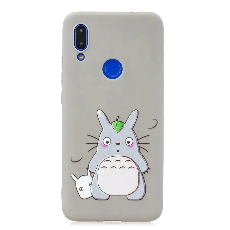 B2 Huawei Y5 Y6 Y7 силиконовый чехол с мультяшным рисунком для huawei Y6 Prime Coque Honor 8S чехол милый Стенд мягкие чехлы для телефонов - Цвет: B2