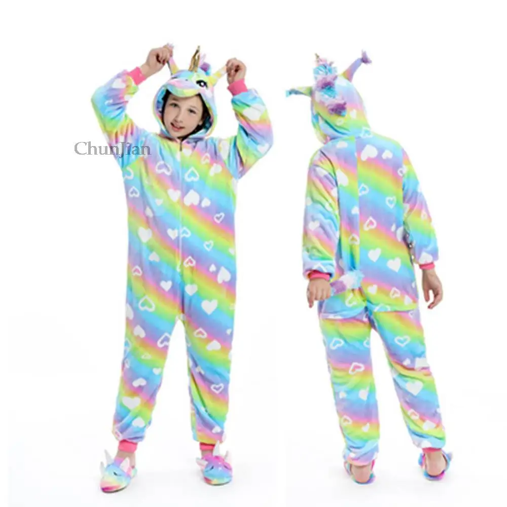 Пижама-Кигуруми для девочек 4-12 лет |