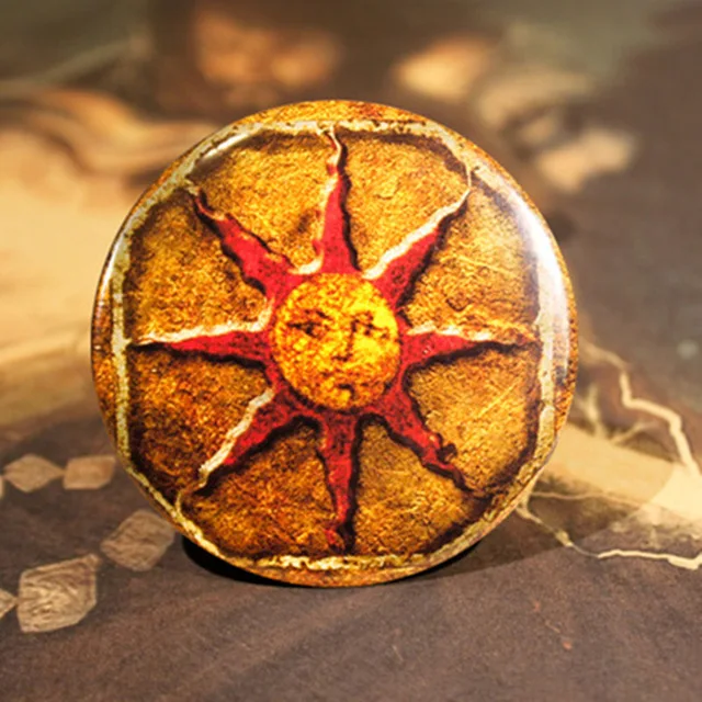 Dark Souls игры 3 Косплэй аксессуары знак сумка кулон Pin ПВХ Металл Аниме значок для