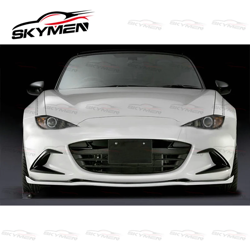 Карбоновый бампер для MX5 ND5RC родстер Miata SBLZ стекловолокно Неокрашенный передний