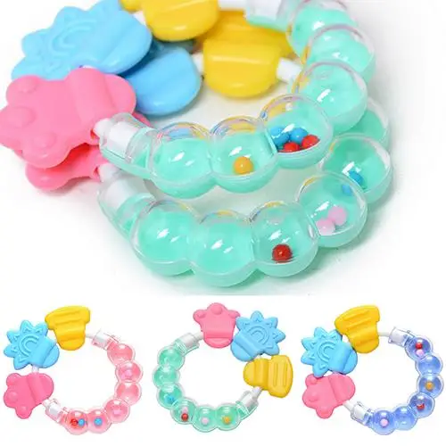 1 шт. Симпатичные детские круглые шарики грызунки погремушки Соска с