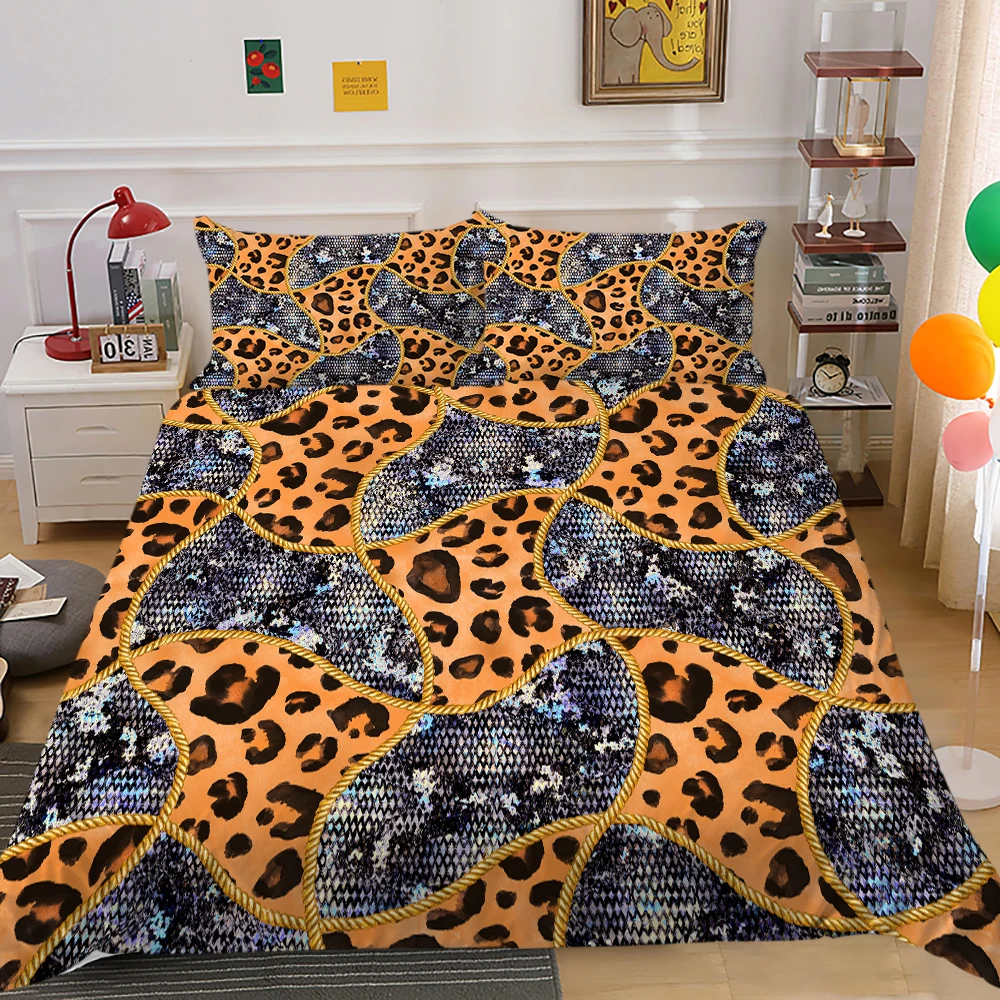 

3D Bedding Set King Size Duvet Cover Set 2/3 Pcs Highend Bedclothes Golden Bed Set Queen Dropship
