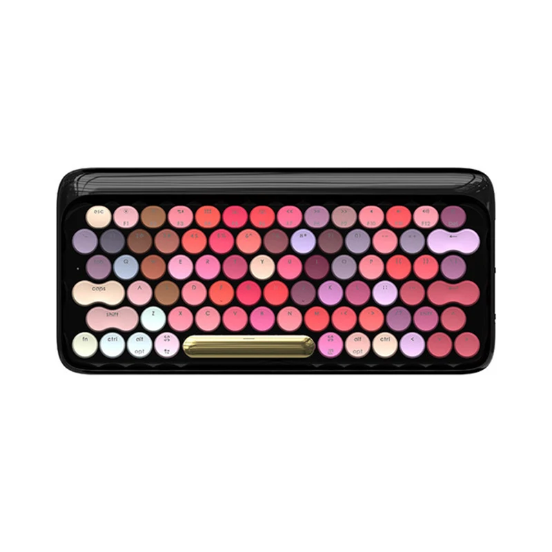 circle Dot Bluetooth wireless girl lipstick blue axis mechanical keyboard for Apple MAC gaming 79 (key) | Компьютеры и офис