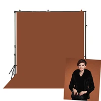 coffee brown photography backdrop fabric background solid color sepia back drop streaming video products photoshoot portrait