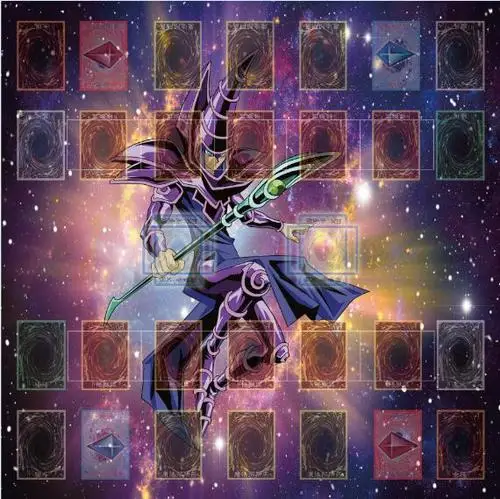 Yu Gi Oh-alfombra de juego de goma de espuma para beb&eacute;, tapete de juego de color Negro, Rosa, drag&oacute;n, mago oscuro, estilo de chica-3