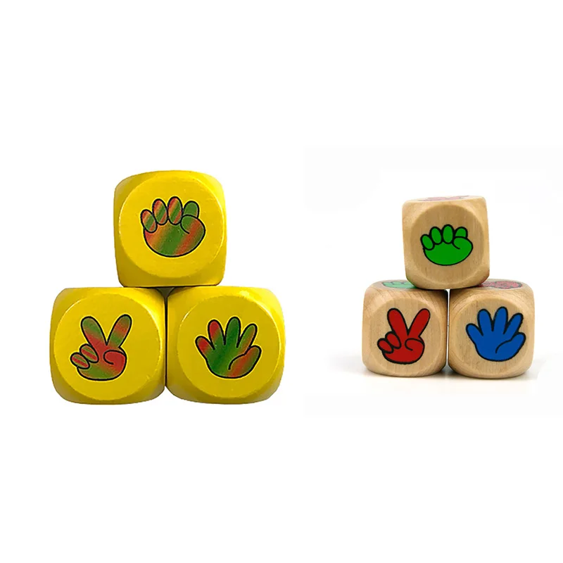 5 шт./компл. набор игральных костей 2 3 см высококачественные деревянные 6